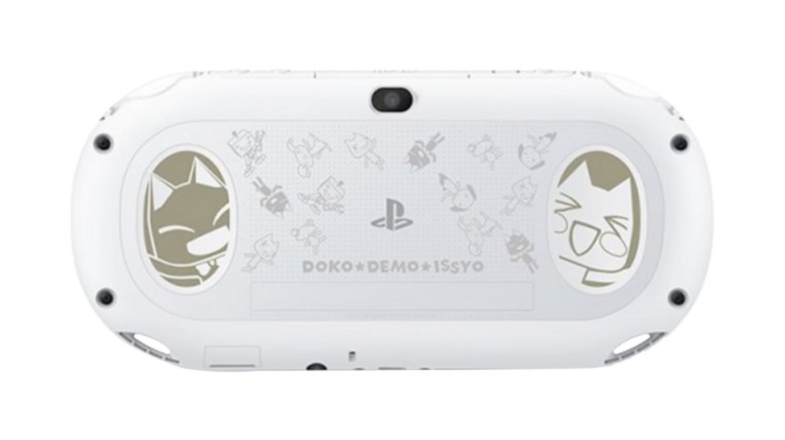 White Doko Demo PlayStation Vita PCH-2000 series, Back Side