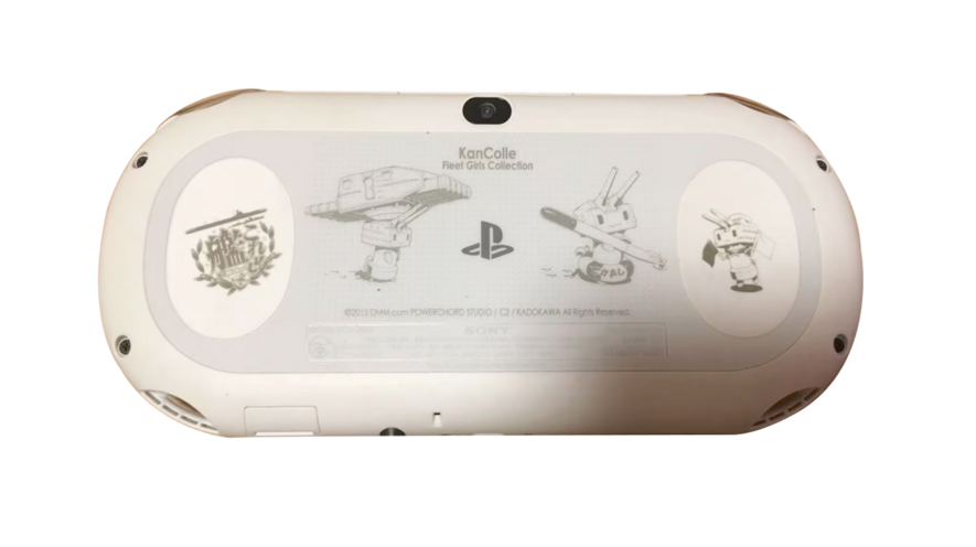 KanColle Kai PlayStation Vita PCH-2000 series, Back Side