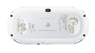 White Scarlet Grace Kessen PlayStation Vita PCH-2000 series, Back Side