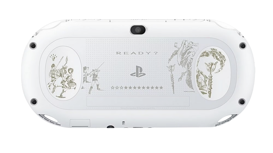 White Scarlet Grace Kessen PlayStation Vita PCH-2000 series, Back Side