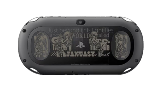 Black World of Final Fantasy PlayStation Vita PCH-2000 series, Back Side