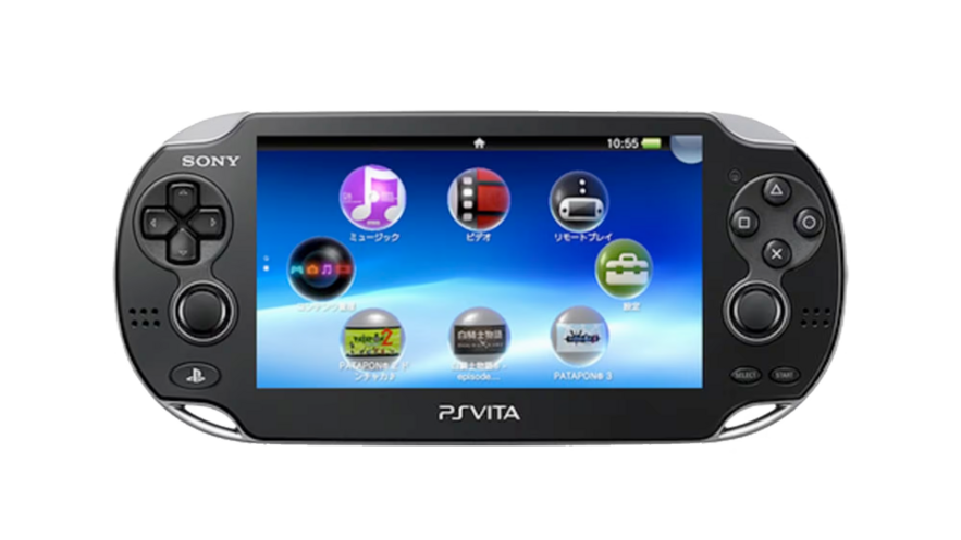 Piano Black PlayStation Vita PCH-1000 series Front Side