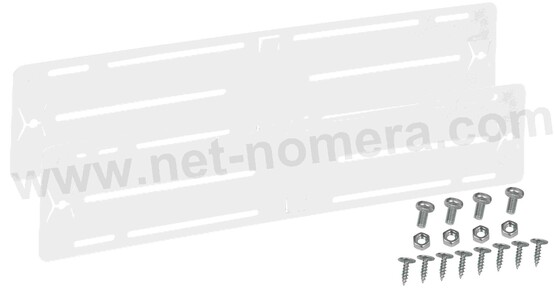 Оцинкованные металлические пластины для быстросъемных рамок на магнитах net-nomera.ru
