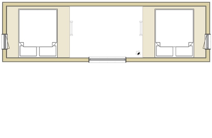 план второго этажа норвежского дома-бани 29