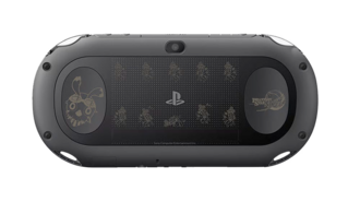Black Phantasy Star Nova PlayStation Vita PCH-2000 series, Back Side