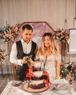 торт на свадебный стол