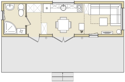 план первого этажа норвежского дома 29
