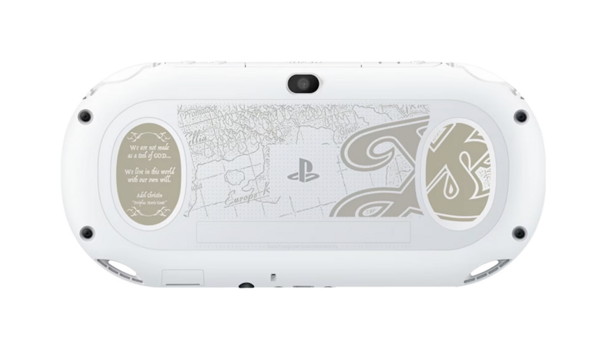 White Ys VIII PlayStation Vita PCH-2000 series, Back Side