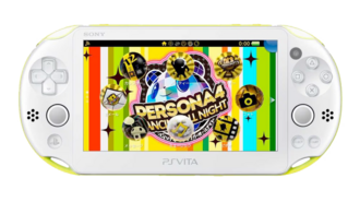 PERSONA 4 Dancing All Night PlayStation Vita PCH-2000 series, Front Side