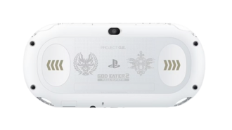 White God Eater 2 Rage Burst PlayStation Vita PCH-2000 series, Back Side