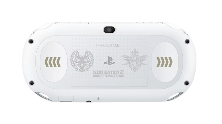 White God Eater 2 Rage Burst PlayStation Vita PCH-2000 series, Back Side