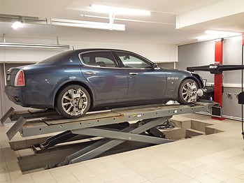 3D сход-развал Maserati