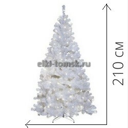 белая елка 210 см