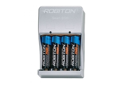 Зарядное устройство Robiton S500 с аккумуляторами