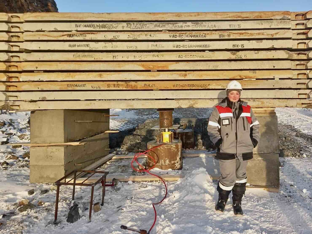 Испытания свай статическими нагрузками