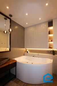 Ремонт квартиры в Перми ЖК Виктория на Революции 21в дизайн-проект ванная с подсветкой