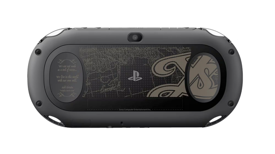 Black Ys VIII PlayStation Vita PCH-2000 series, Back Side