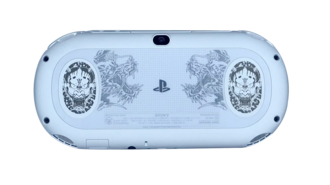 White Yakuza Zero PlayStation Vita PCH-2000 series, Back Side