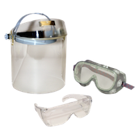 Прозрачные и контрастные маски и очки защитные от УФ излучения