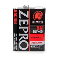 ZEPRO RACING 5W-40 (SN) Fully-Synthetic. Моторное масло