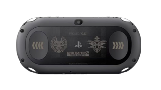 Black God Eater 2 Rage Burst PlayStation Vita PCH-2000 series, Back Side
