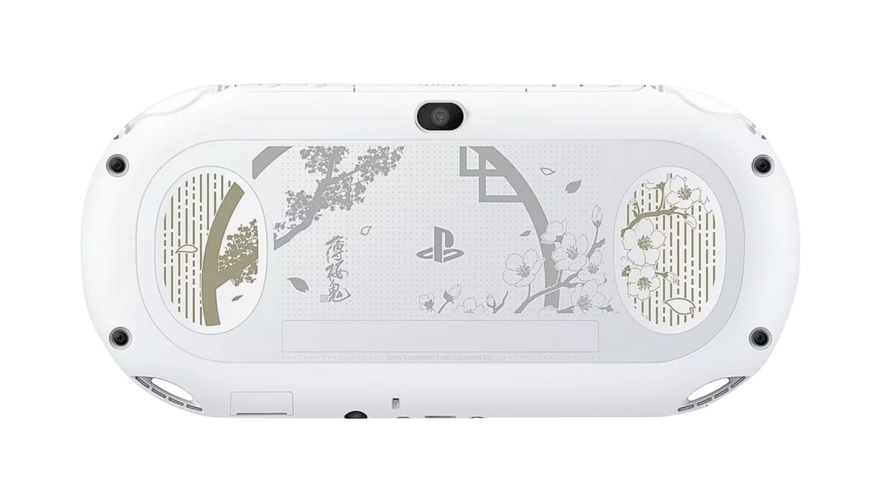Hakuoki Kyoto Winds Version A PlayStation Vita PCH-2000 series, Back Side