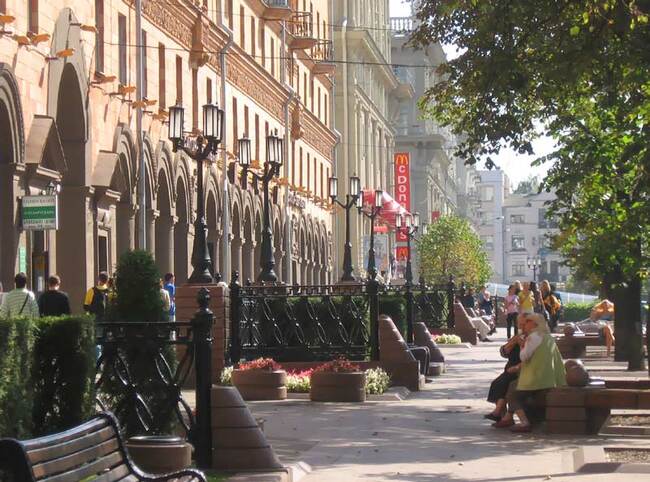 Минск пешеходная экскурсия