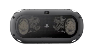 Black Yakuza Zero PlayStation Vita PCH-2000 series, Back Side