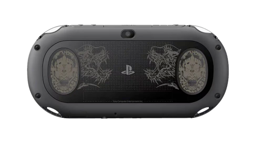 Black Yakuza Zero PlayStation Vita PCH-2000 series, Back Side