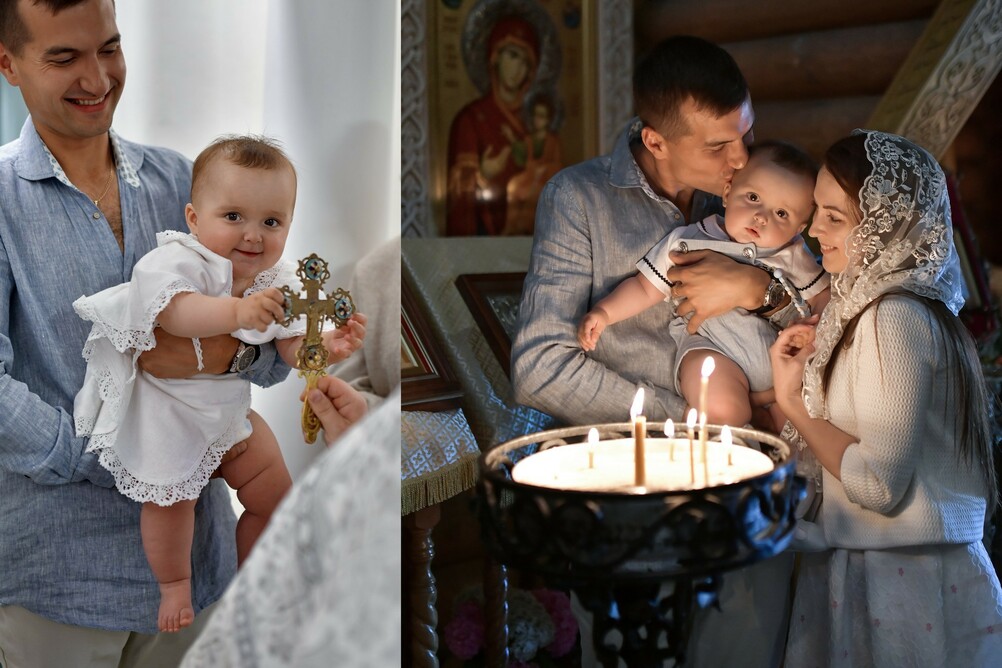 фотограф на крещение в Минске