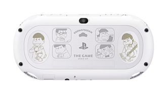 Osomatsu San PlayStation Vita PCH-2000 series, Back Side