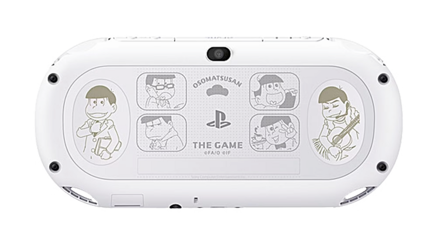 Osomatsu San PlayStation Vita PCH-2000 series, Back Side