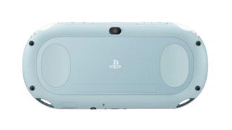 Light Blue White PlayStation Vita PCH-2000 series, Back Side