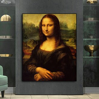 Мона Лиза. Джаконда. Портрет маслом на холсте