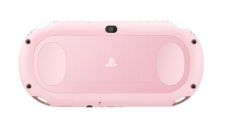 Pink and White PlayStation Vita PCH-2000 series, Back Side