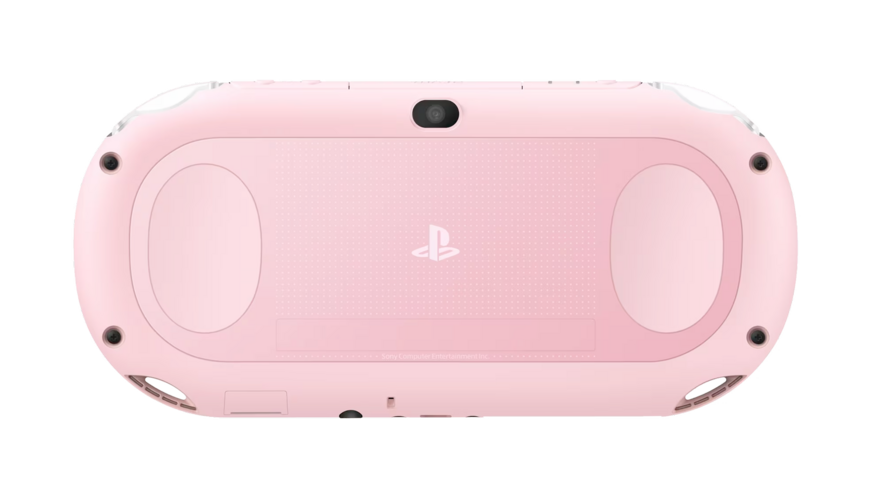 Pink and White PlayStation Vita PCH-2000 series, Back Side