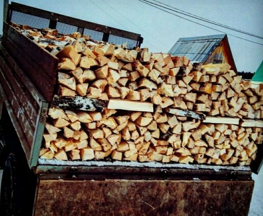 Колотые березовые дрова 8 кубов с доставкой во Владимир