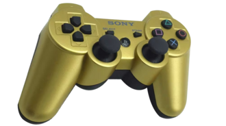Скупка джойстик ПС3 Sony PlayStation 3 Yakuza 5 Gold, Black Controller