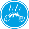 удалить запах пригоревшей рыбы, устранить запах сгоревшей рыбы, убрать запах рыбы в кухне, удалить запах протухшей рыбы 