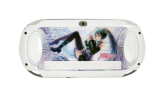 Hatsune Miku Limited Edition PlayStation Vita PCH-1000 series, Back Side