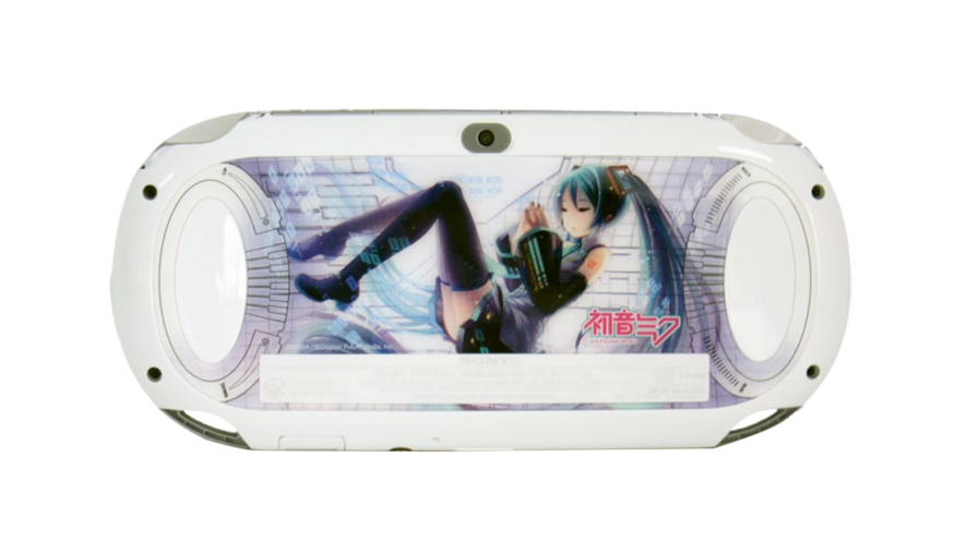 Hatsune Miku Limited Edition PlayStation Vita PCH-1000 series, Back Side