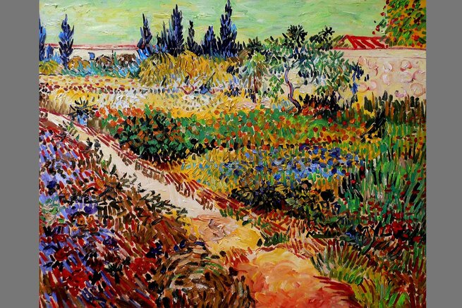 Ван Гог, Цветущий сад в Арле