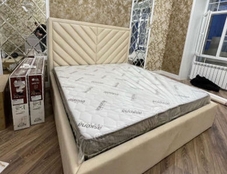 Купить двуспальную кровать на заказ Милан 28