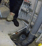 Прочистка засора канализации в Казани