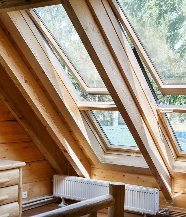 Мансардные окна VELUX 