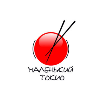 Логотип ресторана японской кухни "Маленький Токио" CEO А.В. Недокушев