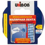Профессиональная малярная лента UNIBOB синяя 50*25м