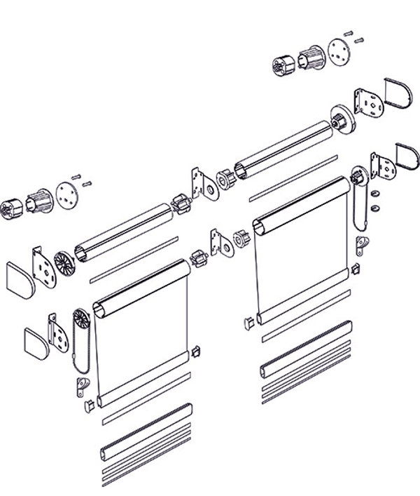 Соединитель цепочки управления для рулонной штор. Рулонные шторы узел. Замок (соединитель) цепи управления для вертикальных жалюзи. Механизм для рулонных штор standart 25. Соединительный замок цепи для рольштор.