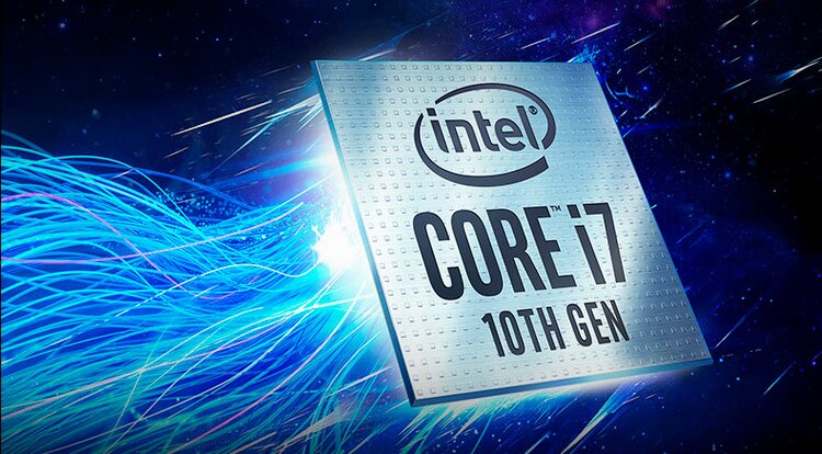 Современный процессор intel i-7 10-ого поколения