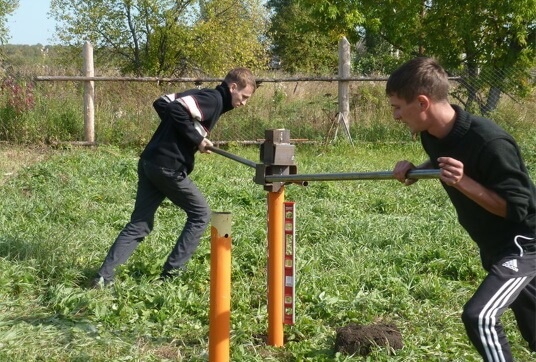 винтовые сваи